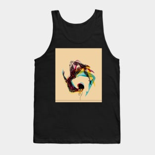 Circus Series Colorful Acrobat Tank Top